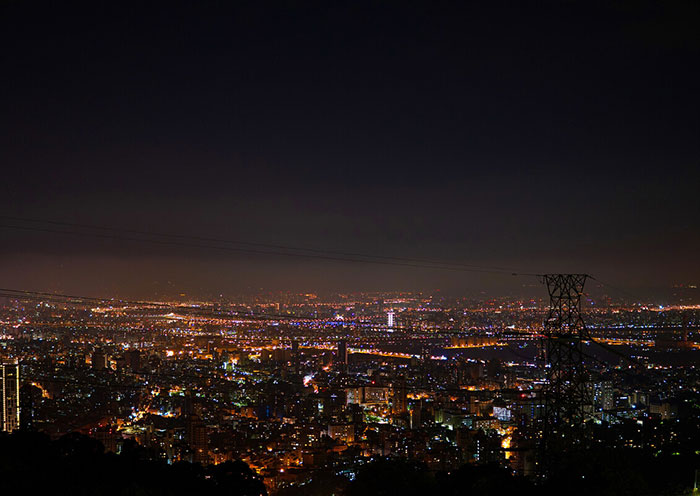 阳明山夜景